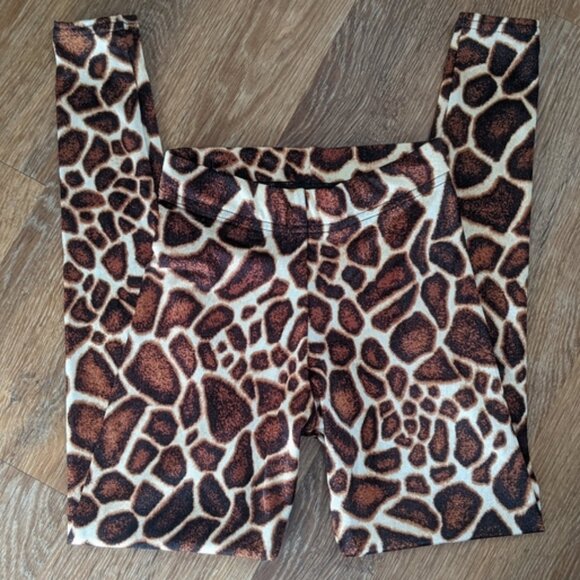 Blackmilk Giraffe Print Leggings, XS - Picture 5 of 8